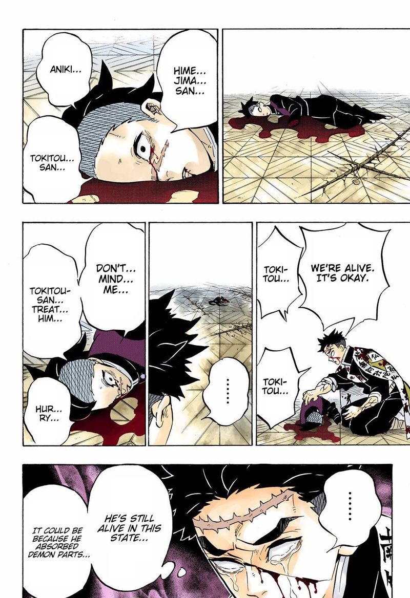 Kimetsu No Yaiba Digital Colored Comics Chapter 179 Page 4