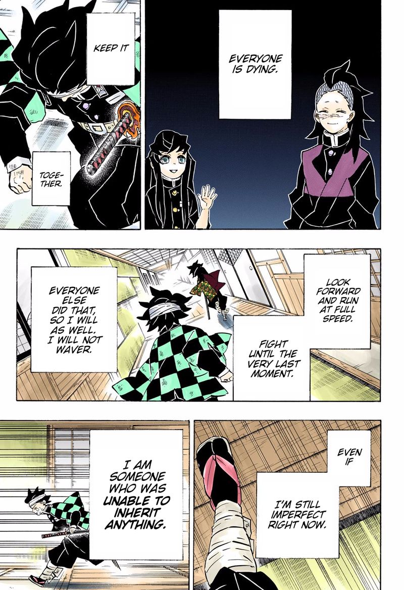 Kimetsu No Yaiba Digital Colored Comics Chapter 180 Page 3