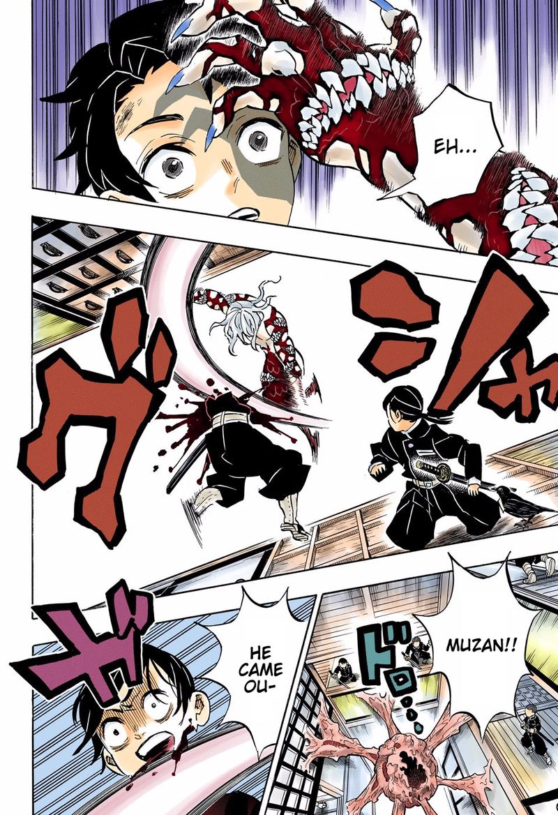 Kimetsu No Yaiba Digital Colored Comics Chapter 180 Page 8