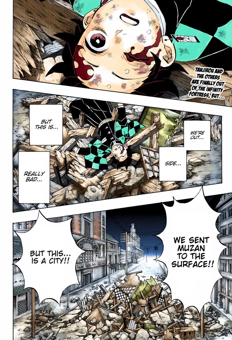 Kimetsu No Yaiba Digital Colored Comics Chapter 184 Page 2