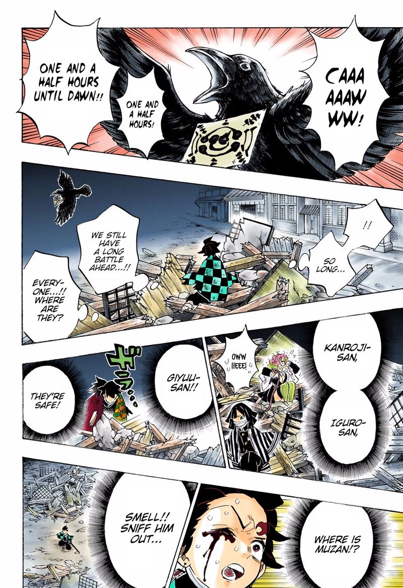 Kimetsu No Yaiba Digital Colored Comics Chapter 184 Page 4