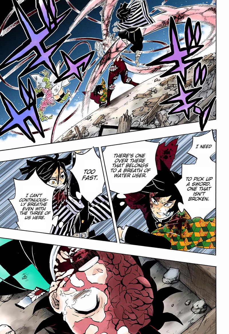 Kimetsu No Yaiba Digital Colored Comics Chapter 185 Page 9