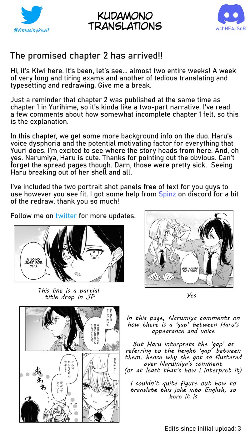 Kimi Ga Hoeru Tame No Uta Wo Chapter 2 Page 46