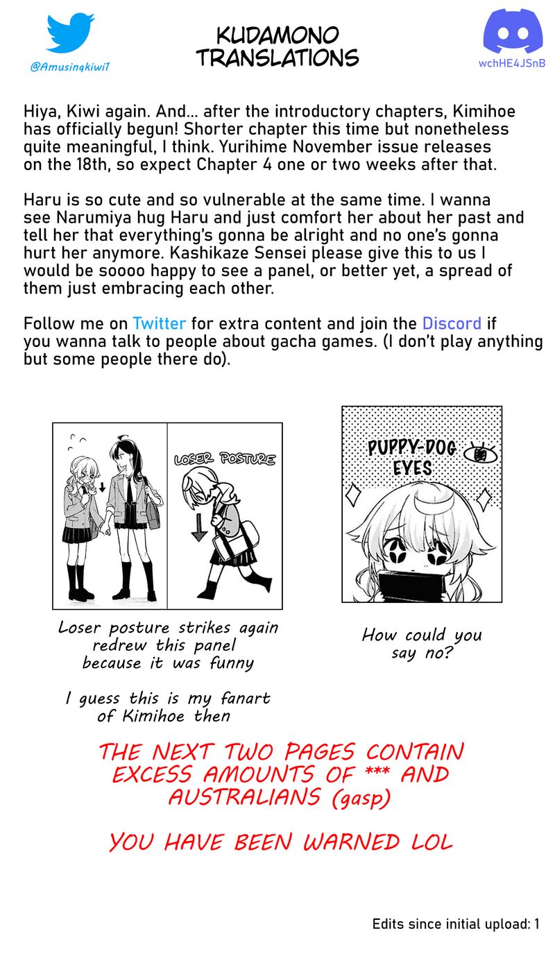 Kimi Ga Hoeru Tame No Uta Wo Chapter 3 Page 21