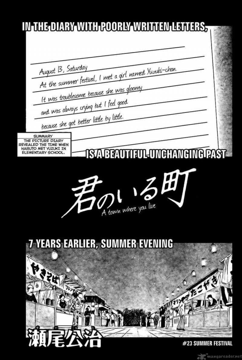 Kimi No Iru Machi Chapter 23 Page 1