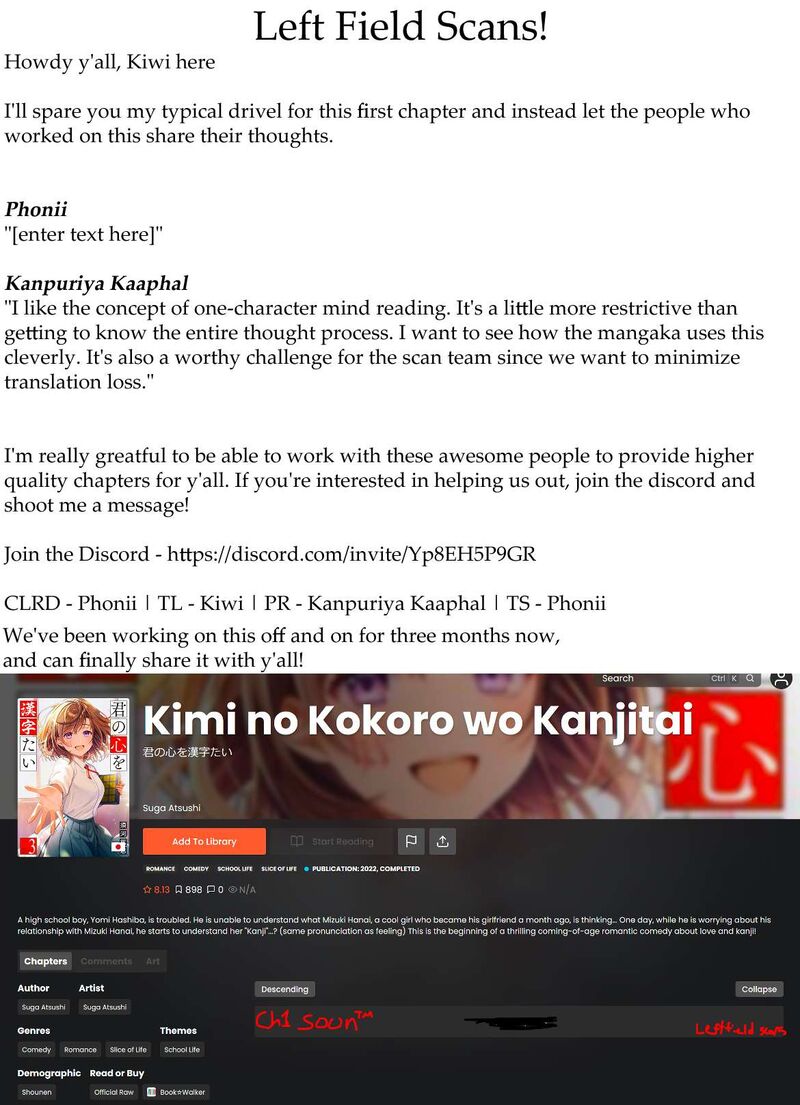 Kimi No Kokoro Wo Kanjitai Chapter 1 Page 27