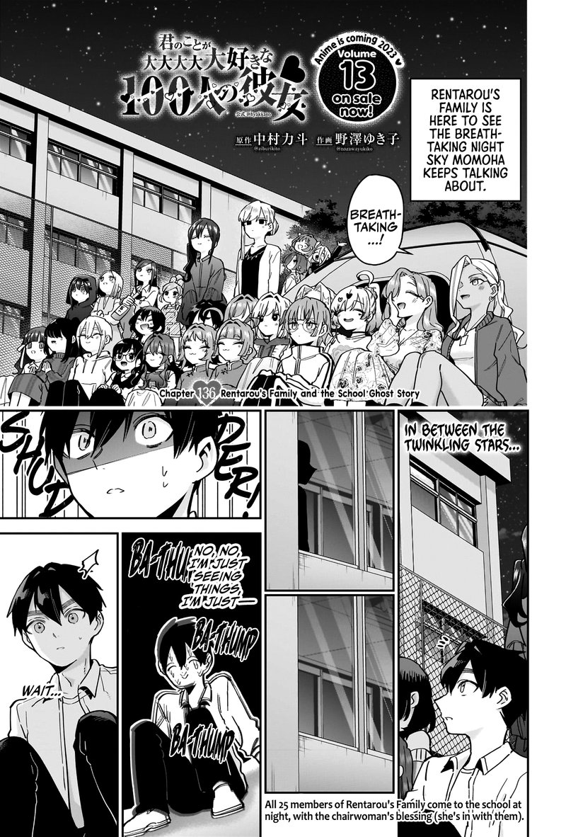 Kimi No Koto Ga Daidaidaidaidai Suki Na 100 Nin No Kanojo Chapter 136 Page 1