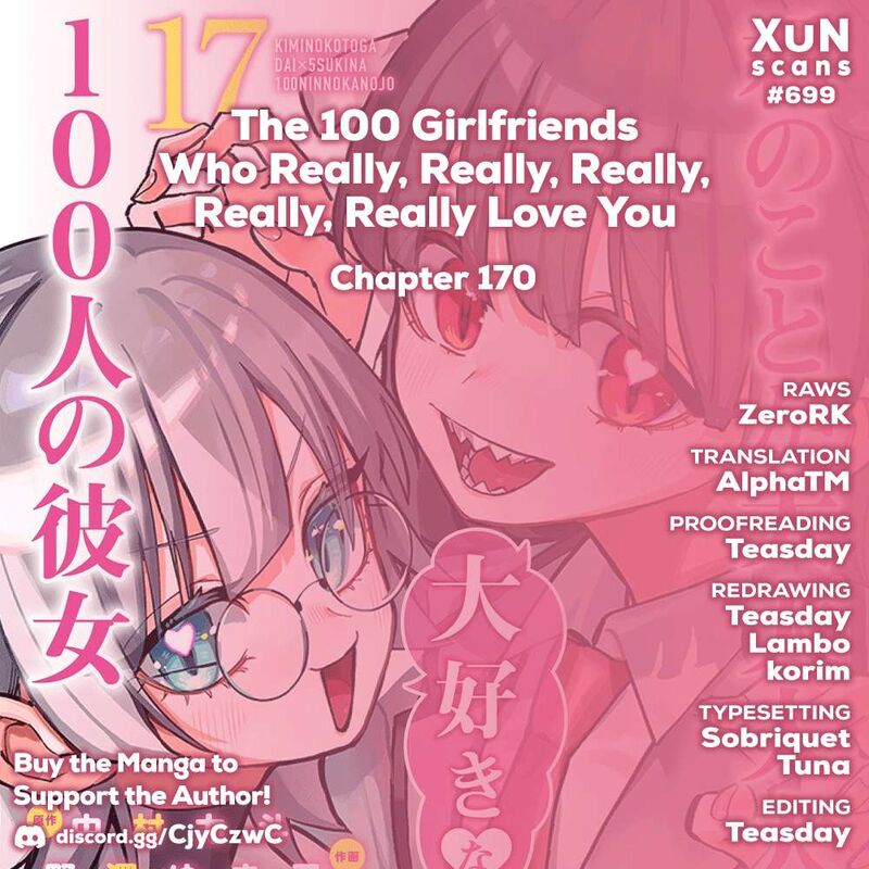 Kimi No Koto Ga Daidaidaidaidai Suki Na 100 Nin No Kanojo Chapter 170 Page 1