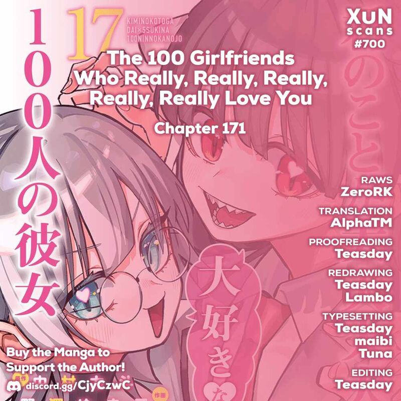 Kimi No Koto Ga Daidaidaidaidai Suki Na 100 Nin No Kanojo Chapter 171 Page 1