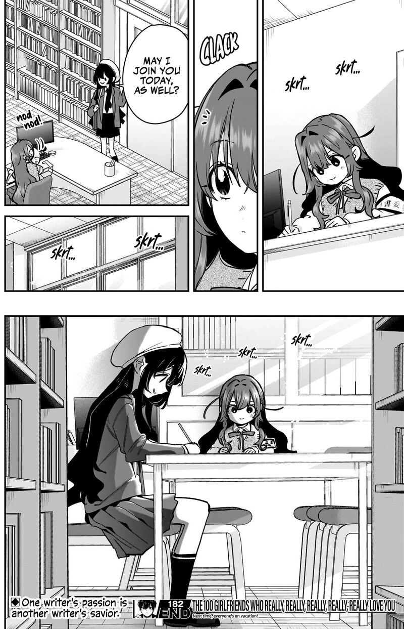 Kimi No Koto Ga Daidaidaidaidai Suki Na 100 Nin No Kanojo Chapter 182 Page 21
