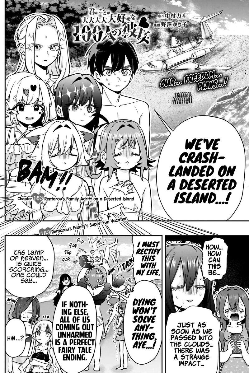 Kimi No Koto Ga Daidaidaidaidai Suki Na 100 Nin No Kanojo Chapter 183 Page 3