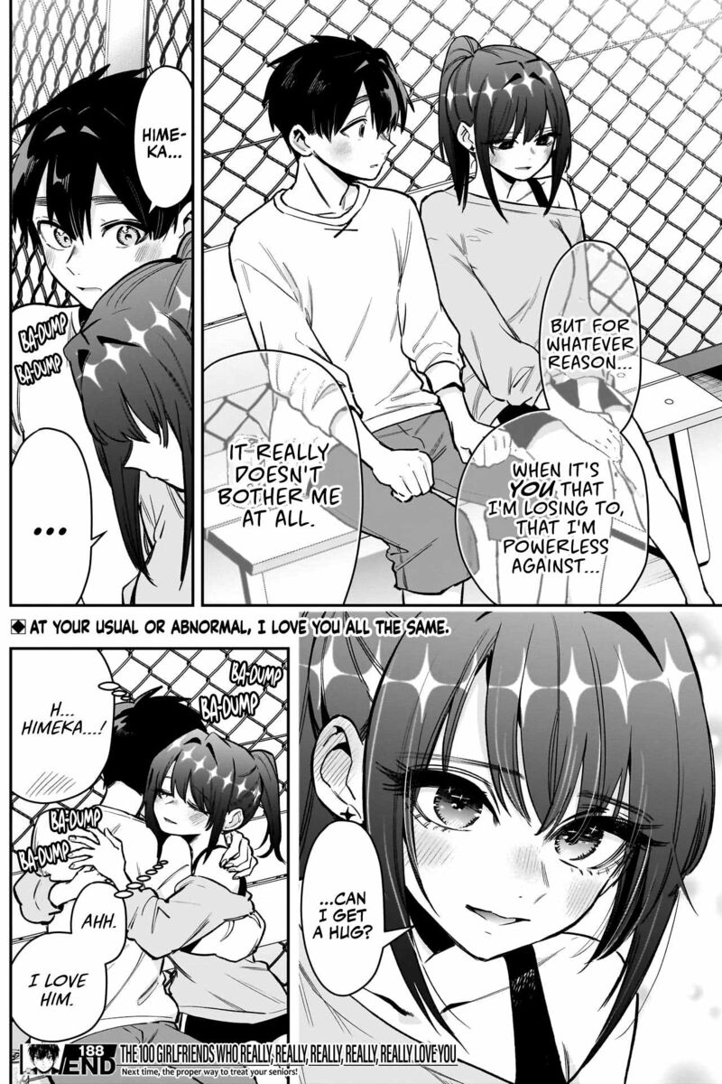 Kimi No Koto Ga Daidaidaidaidai Suki Na 100 Nin No Kanojo Chapter 188 Page 21