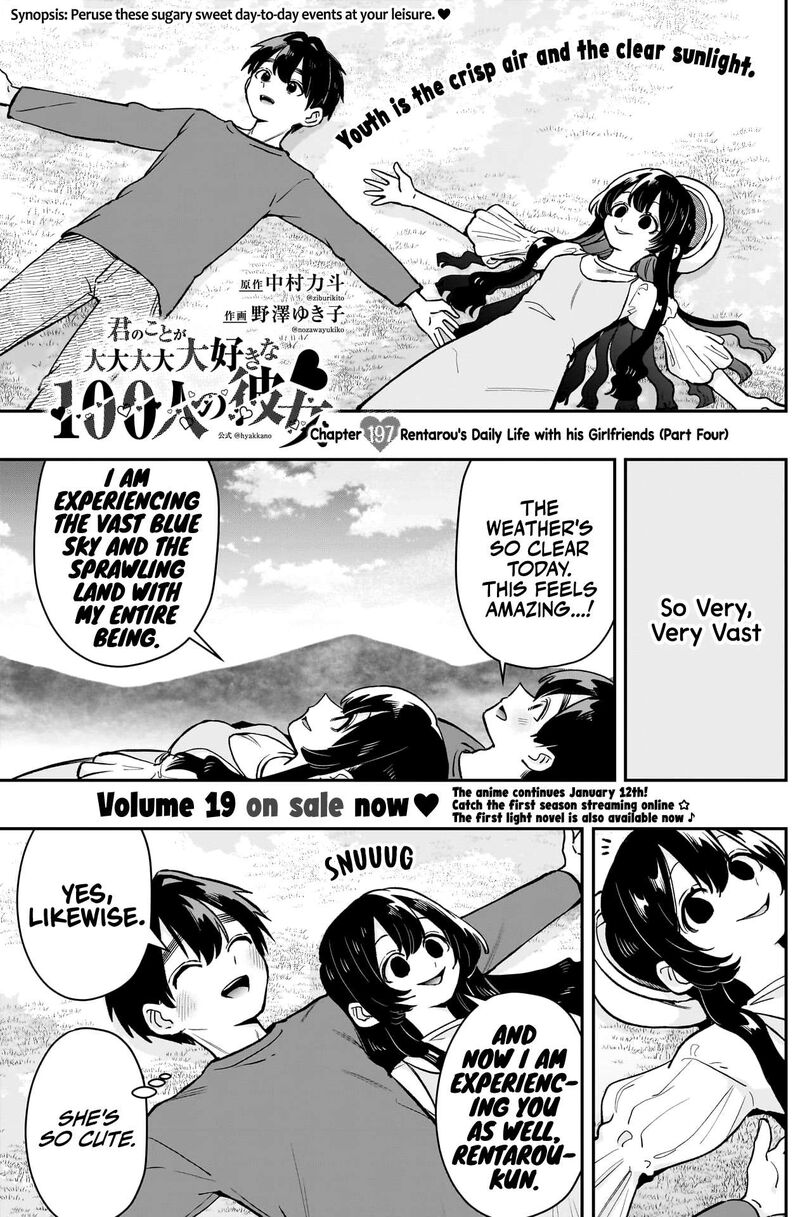 Kimi No Koto Ga Daidaidaidaidai Suki Na 100 Nin No Kanojo Chapter 197 Page 2