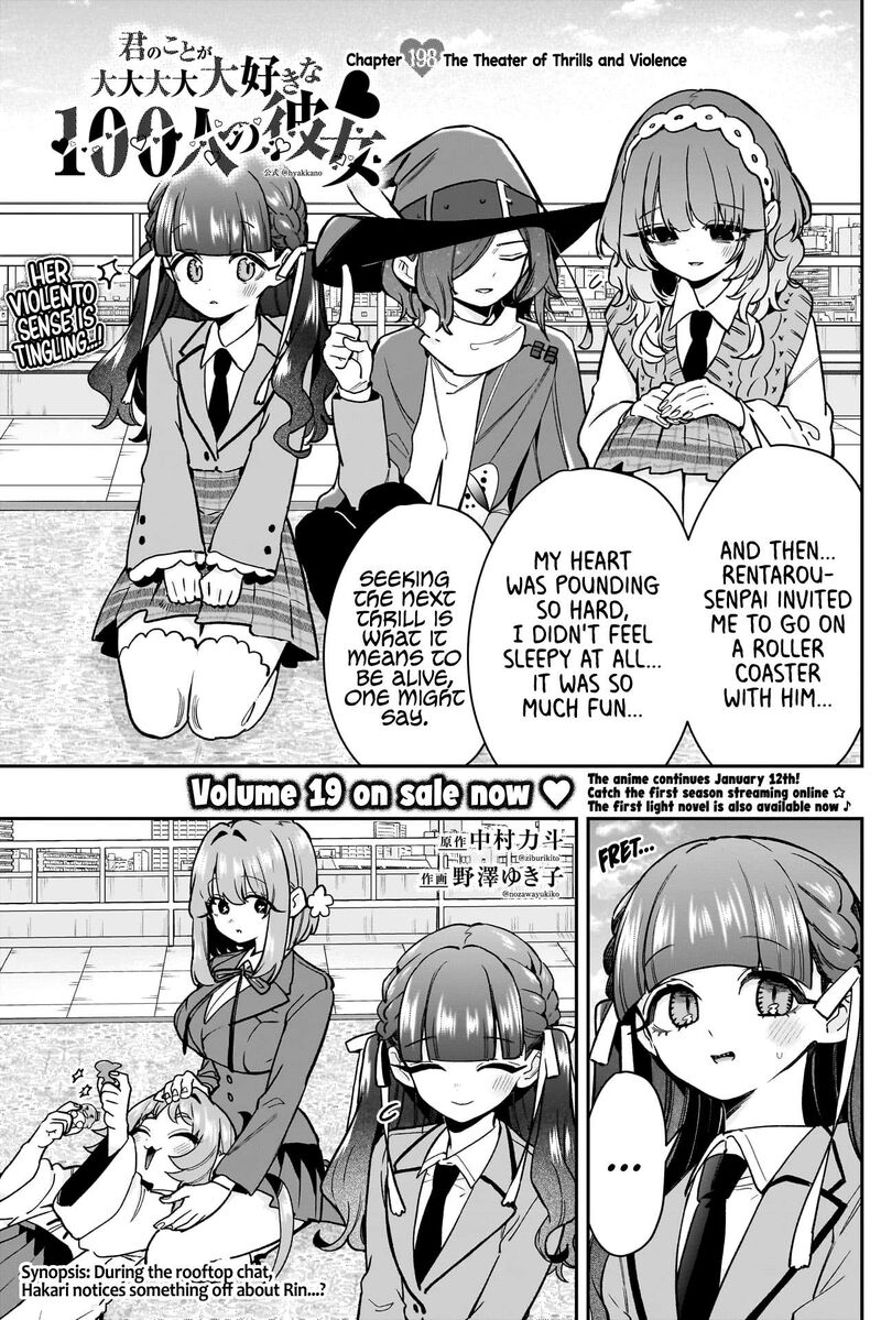 Kimi No Koto Ga Daidaidaidaidai Suki Na 100 Nin No Kanojo Chapter 198 Page 2