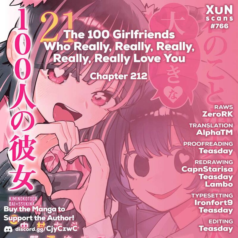 Kimi No Koto Ga Daidaidaidaidai Suki Na 100 Nin No Kanojo Chapter 212 Page 1