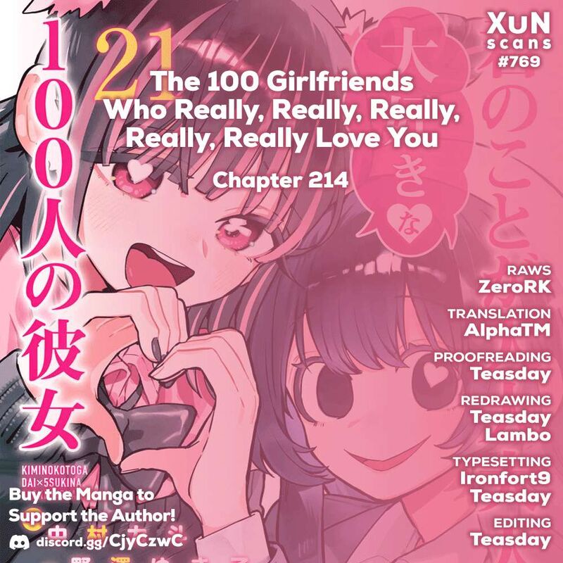 Kimi No Koto Ga Daidaidaidaidai Suki Na 100 Nin No Kanojo Chapter 214 Page 1