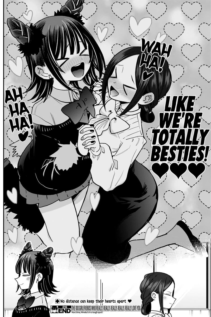 Kimi No Koto Ga Daidaidaidaidai Suki Na 100 Nin No Kanojo Chapter 216 Page 21