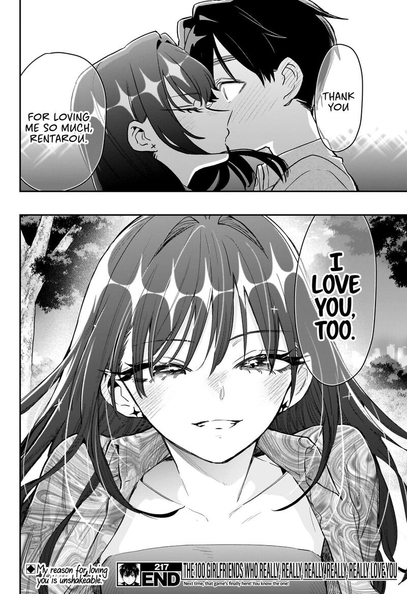 Kimi No Koto Ga Daidaidaidaidai Suki Na 100 Nin No Kanojo Chapter 217 Page 20