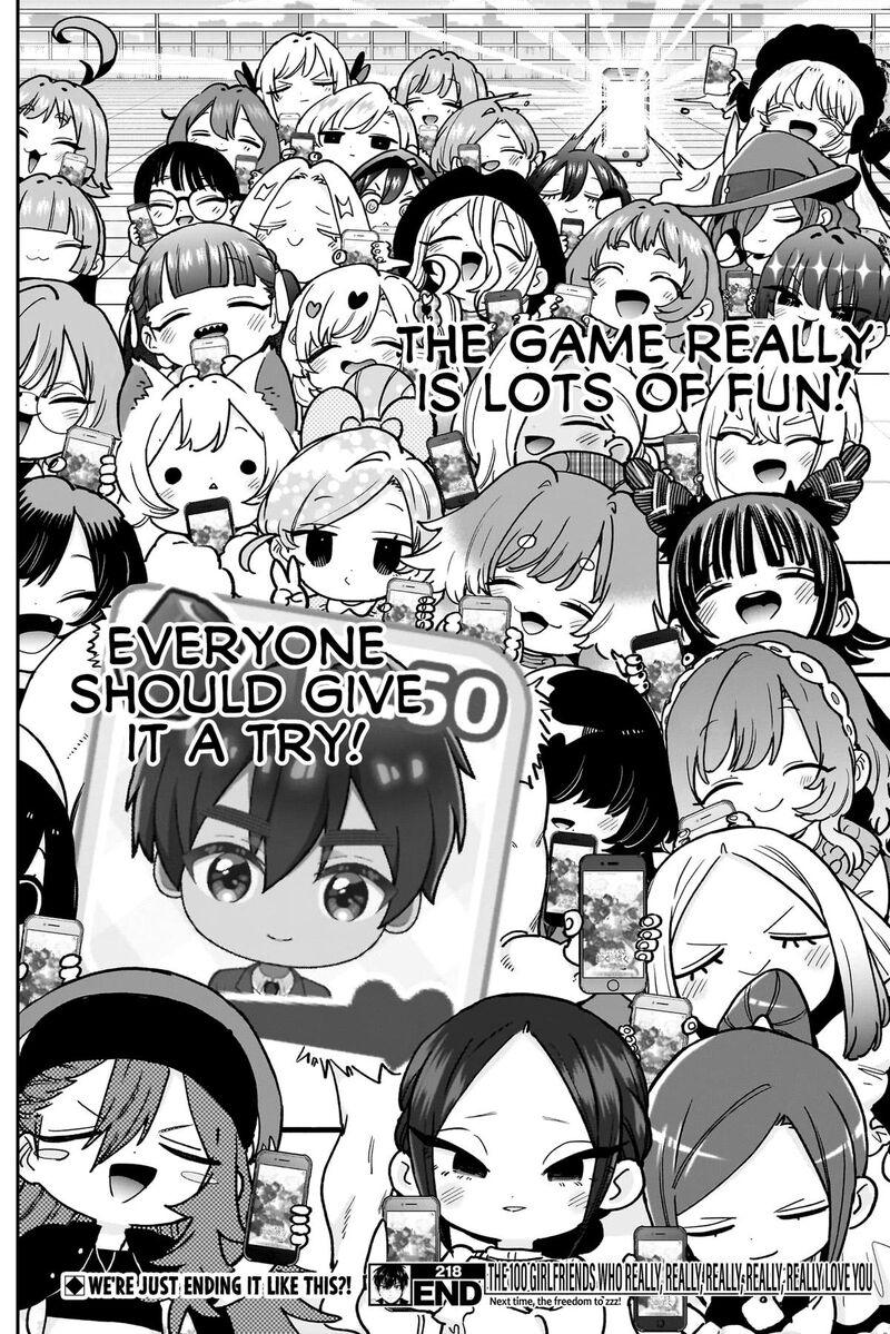 Kimi No Koto Ga Daidaidaidaidai Suki Na 100 Nin No Kanojo Chapter 218 Page 20