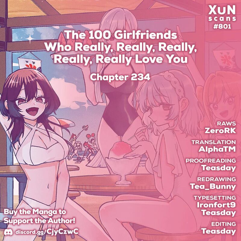 Kimi No Koto Ga Daidaidaidaidai Suki Na 100 Nin No Kanojo Chapter 234 Page 1