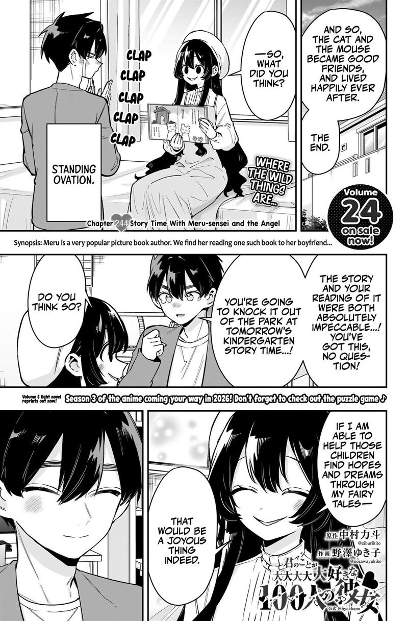 Kimi No Koto Ga Daidaidaidaidai Suki Na 100 Nin No Kanojo Chapter 244 Page 2