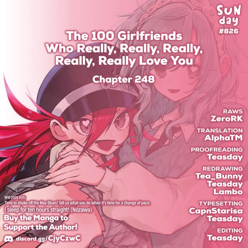 Kimi No Koto Ga Daidaidaidaidai Suki Na 100 Nin No Kanojo Chapter 248 Page 1