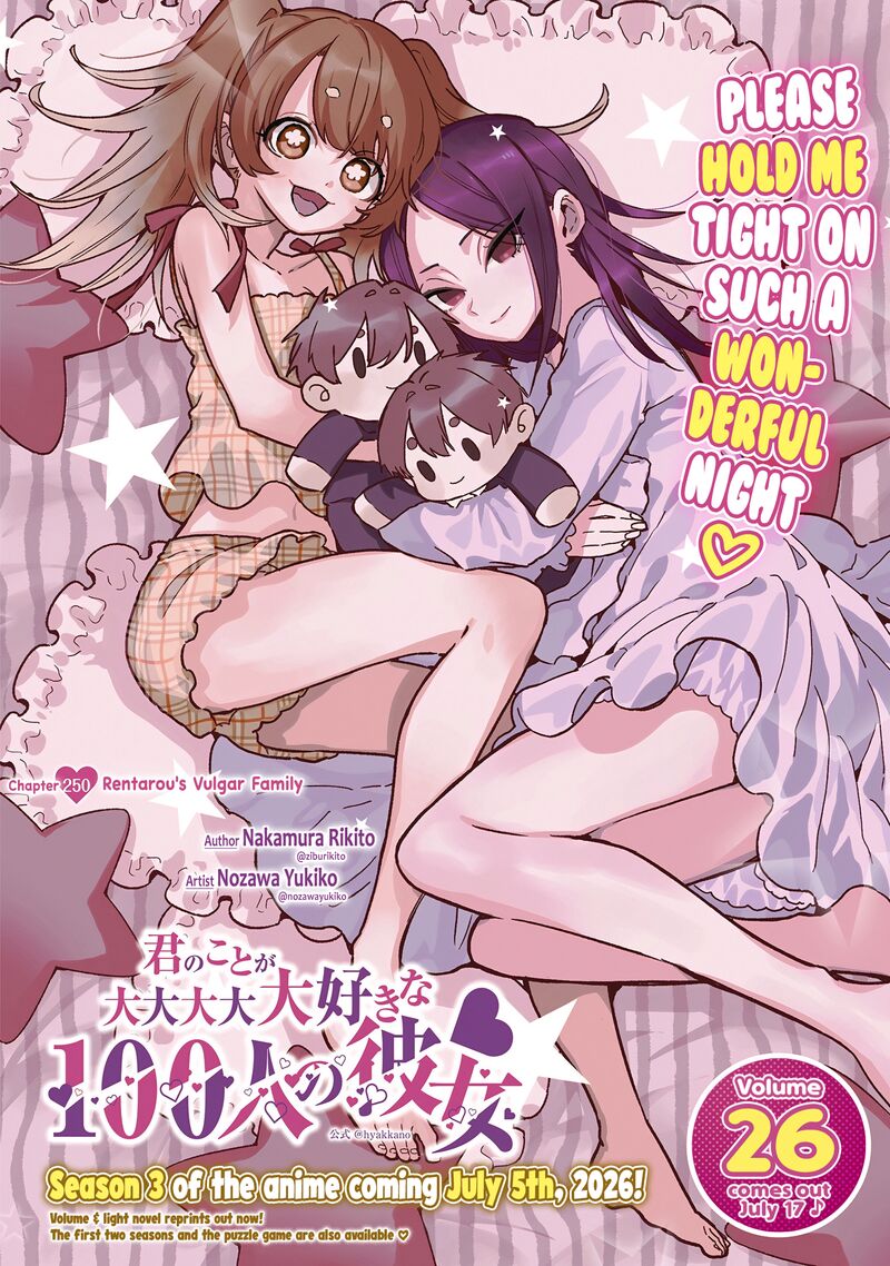 Kimi No Koto Ga Daidaidaidaidai Suki Na 100 Nin No Kanojo Chapter 250 Page 2
