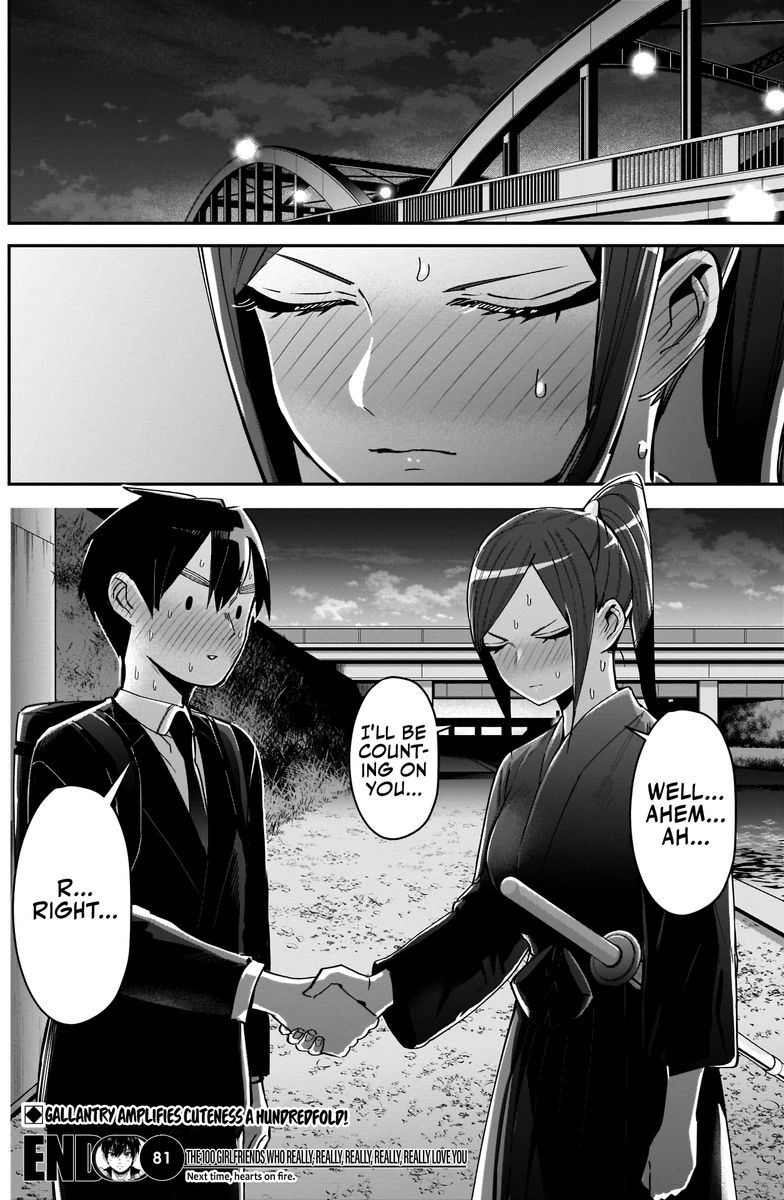 Kimi No Koto Ga Daidaidaidaidai Suki Na 100 Nin No Kanojo Chapter 81 Page 17