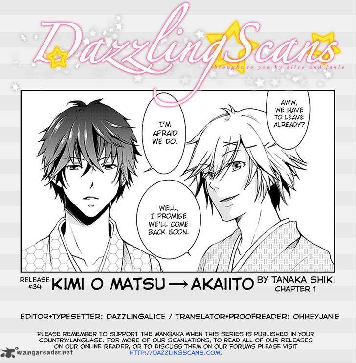 Kimi O Matsu AkaIIto Chapter 1 Page 40