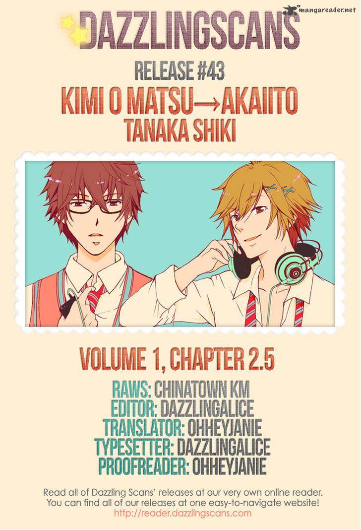 Kimi O Matsu AkaIIto Chapter 2 Page 25