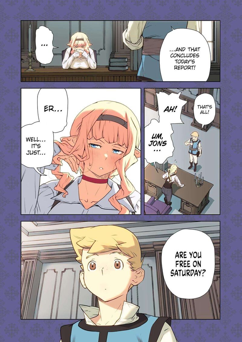 Kishi Danchou No Elf San Datte Otome Ga Shitai Chapter 13 Page 1