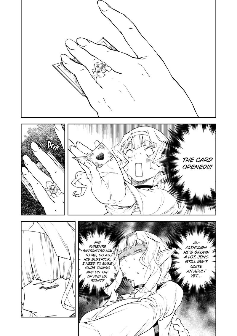 Kishi Danchou No Elf San Datte Otome Ga Shitai Chapter 34 Page 10