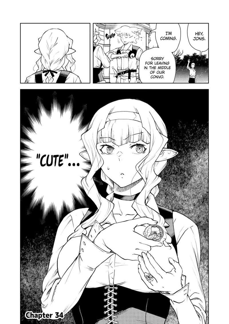 Kishi Danchou No Elf San Datte Otome Ga Shitai Chapter 34 Page 2