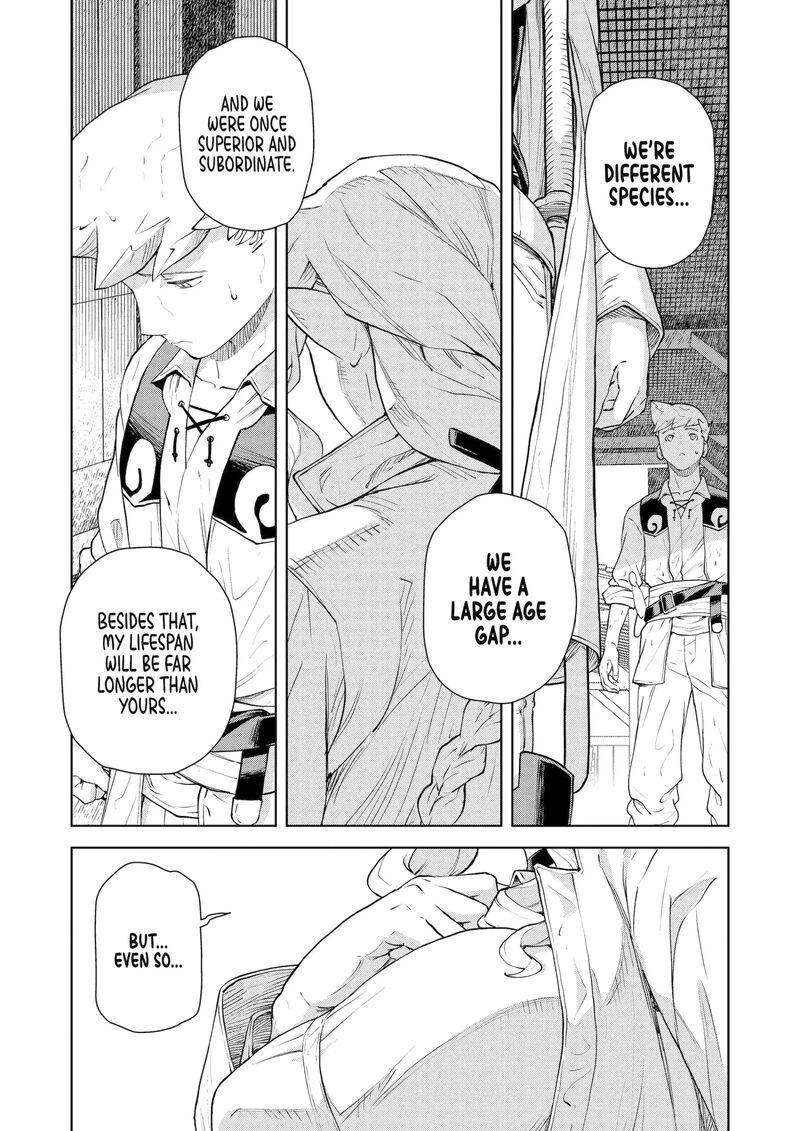 Kishi Danchou No Elf San Datte Otome Ga Shitai Chapter 50b Page 1