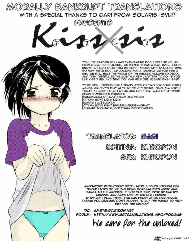 Kissxsis Chapter 18 Page 1