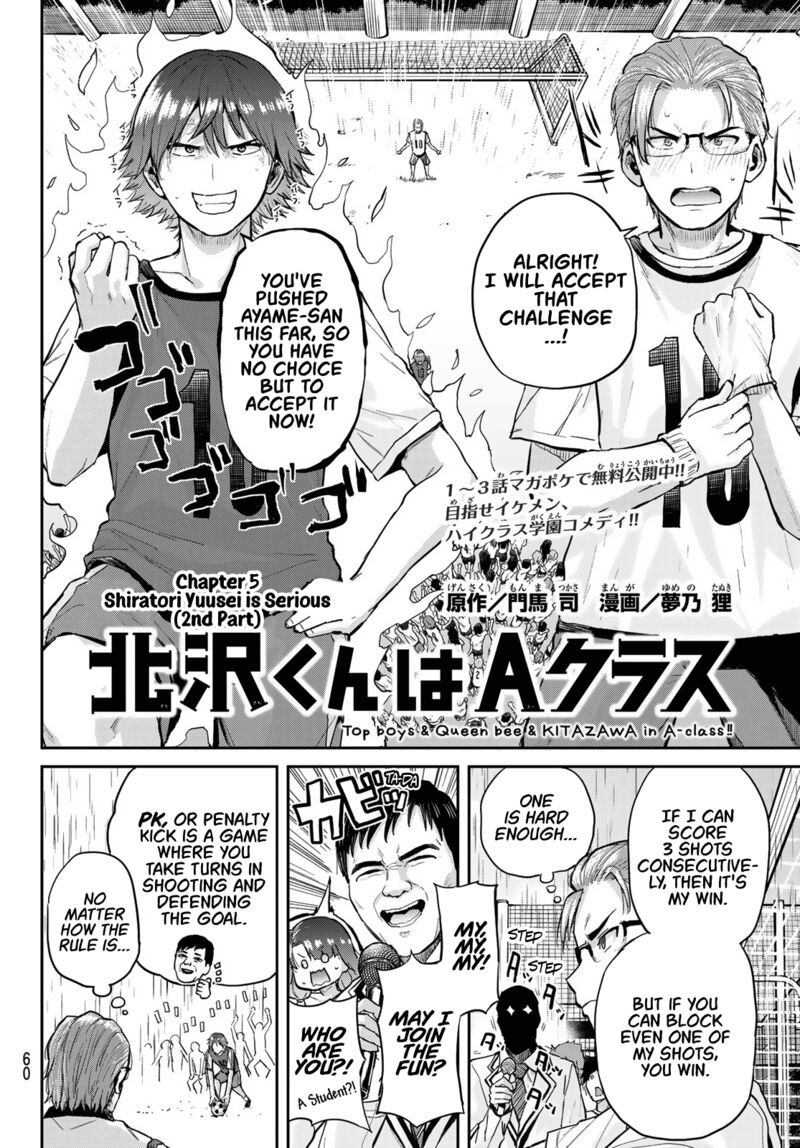 Kitazawa Kun Wa A Class Chapter 5 Page 2