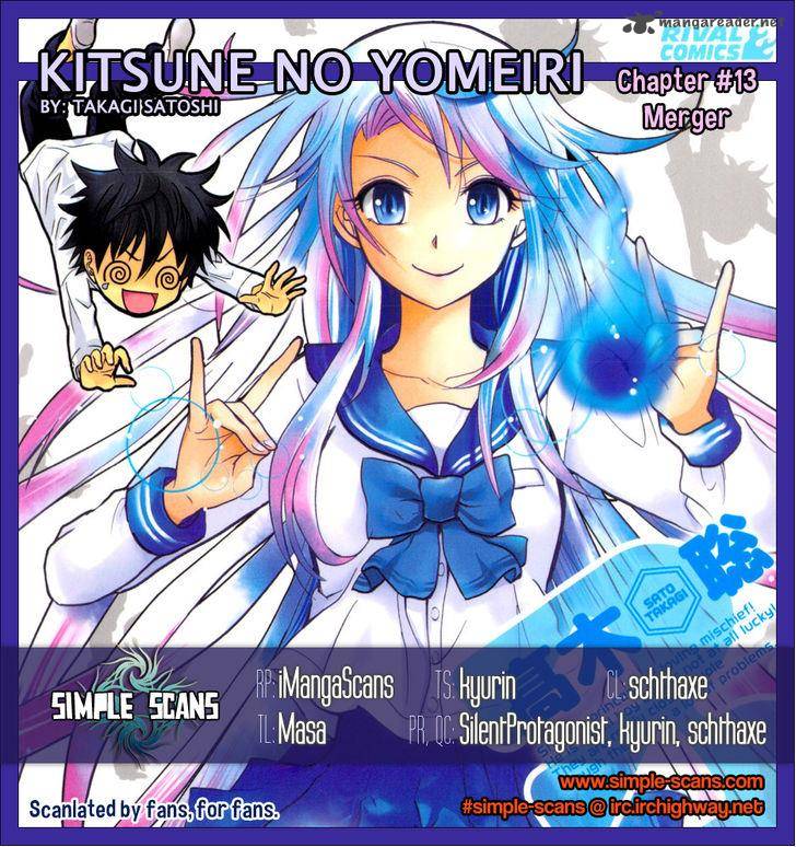 Kitsune No Yomeiri Chapter 13 Page 1