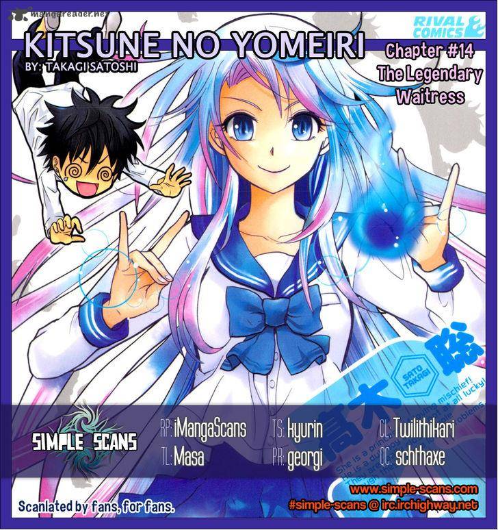 Kitsune No Yomeiri Chapter 14 Page 1
