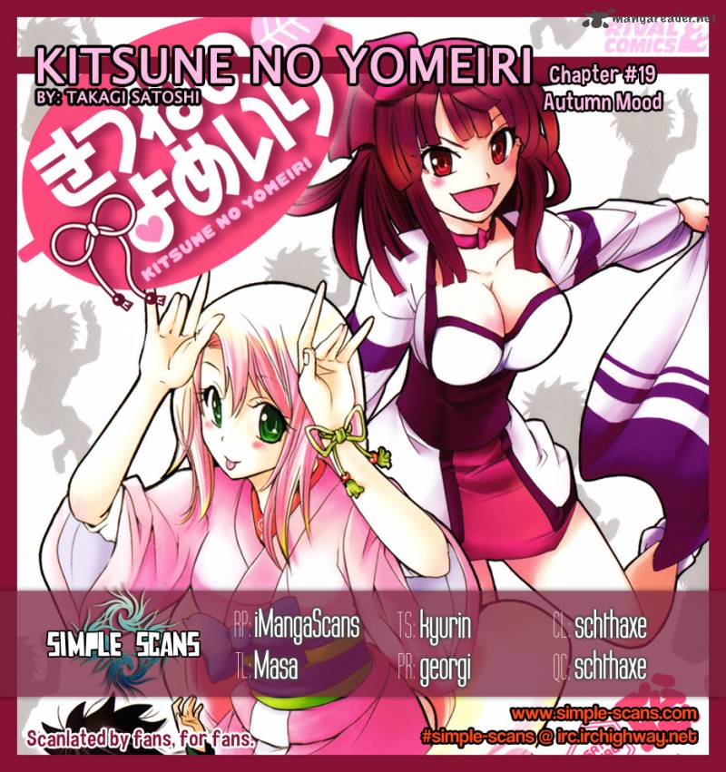 Kitsune No Yomeiri Chapter 19 Page 1