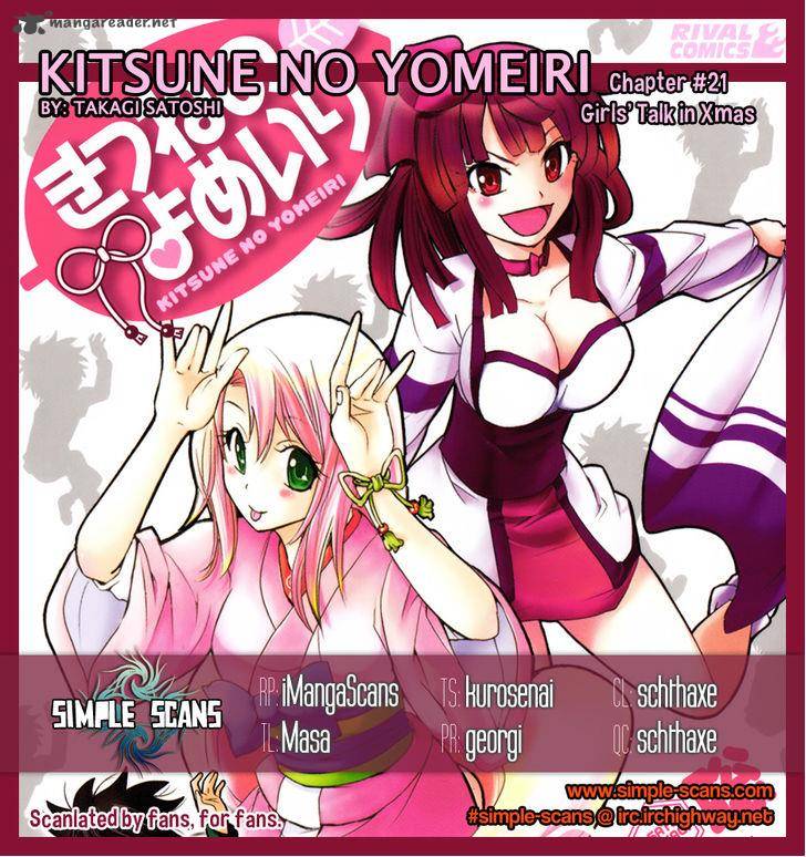 Kitsune No Yomeiri Chapter 21 Page 1