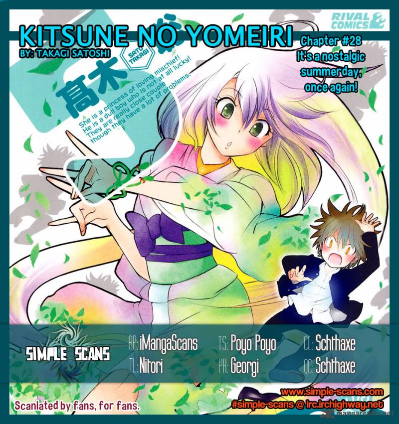 Kitsune No Yomeiri Chapter 28 Page 1