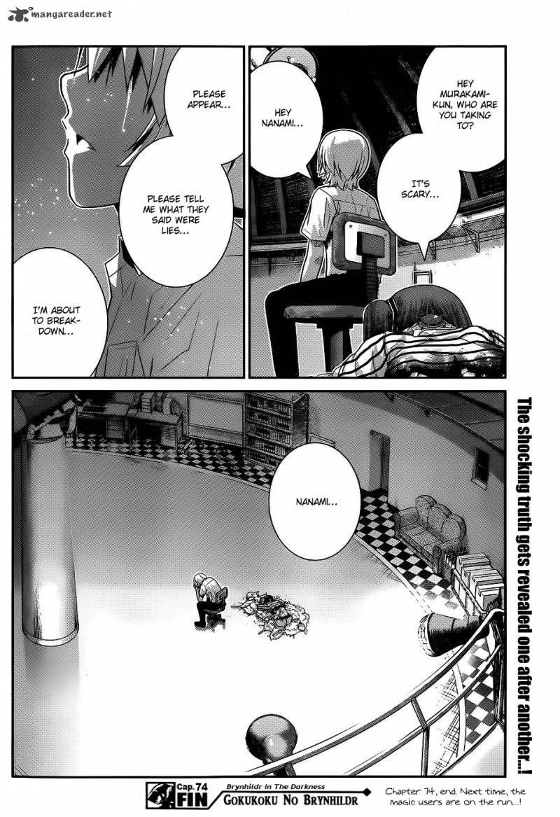 Kiwaguro No Brynhildr Chapter 74 Page 20