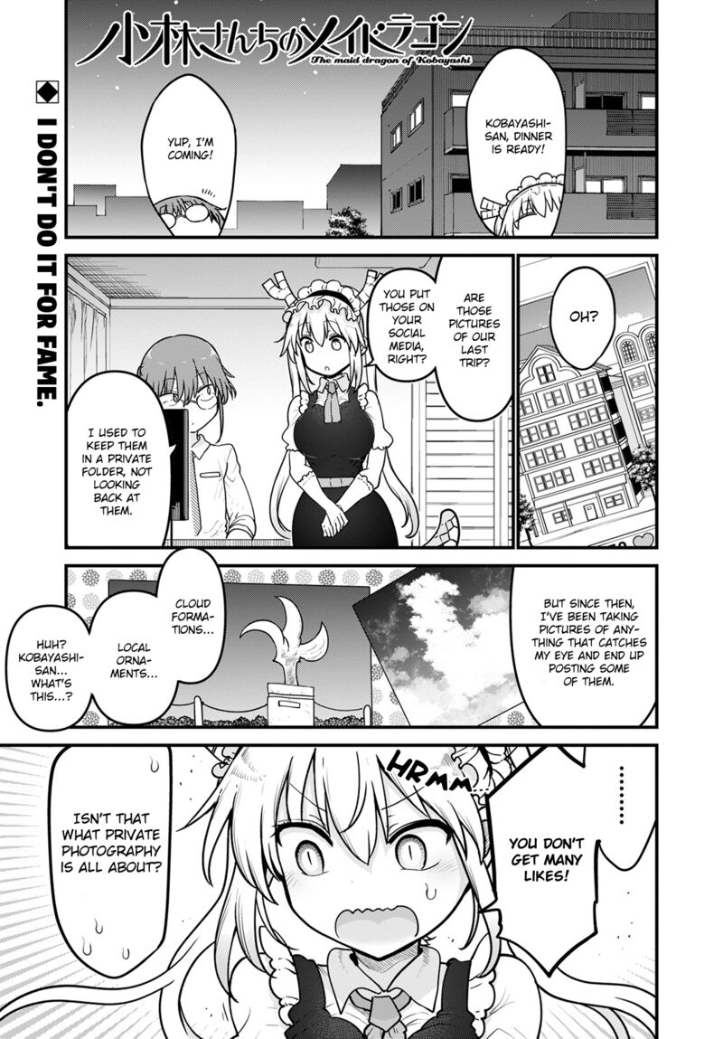 Kobayashi San Chi No Maid Dragon Chapter 121 Page 1