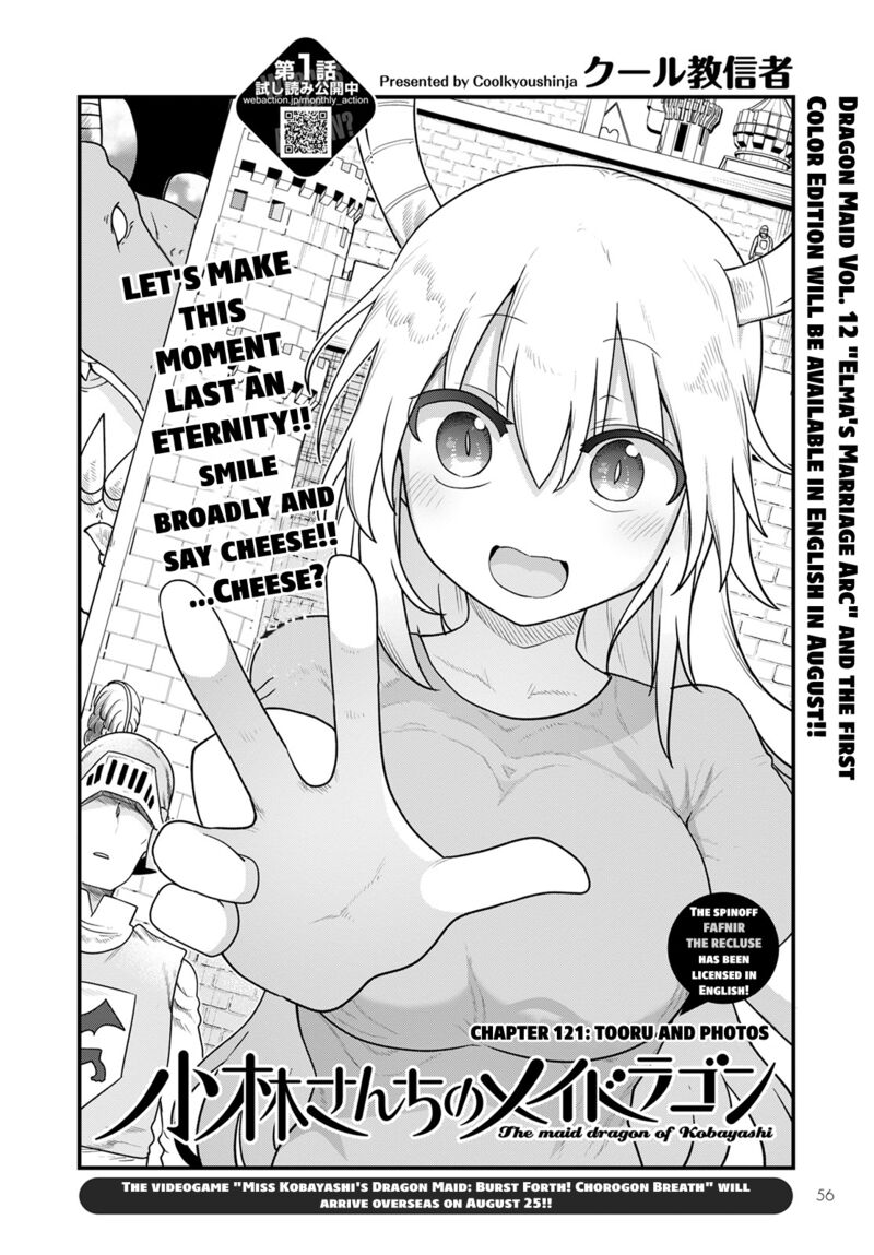 Kobayashi San Chi No Maid Dragon Chapter 121 Page 2