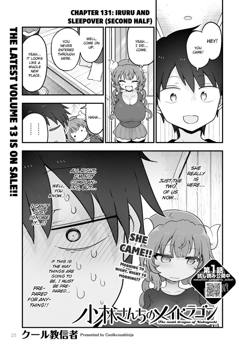 Kobayashi San Chi No Maid Dragon Chapter 131 Page 1