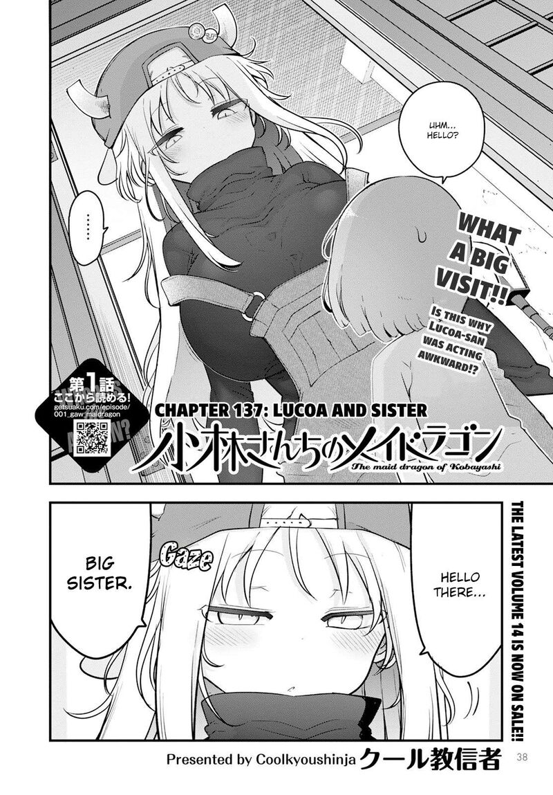 Kobayashi San Chi No Maid Dragon Chapter 137 Page 2