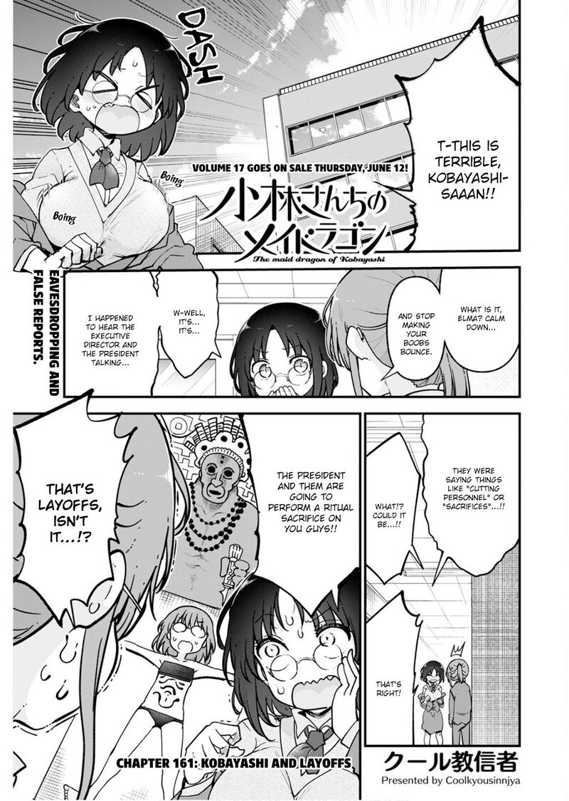 Kobayashi San Chi No Maid Dragon Chapter 161 Page 1