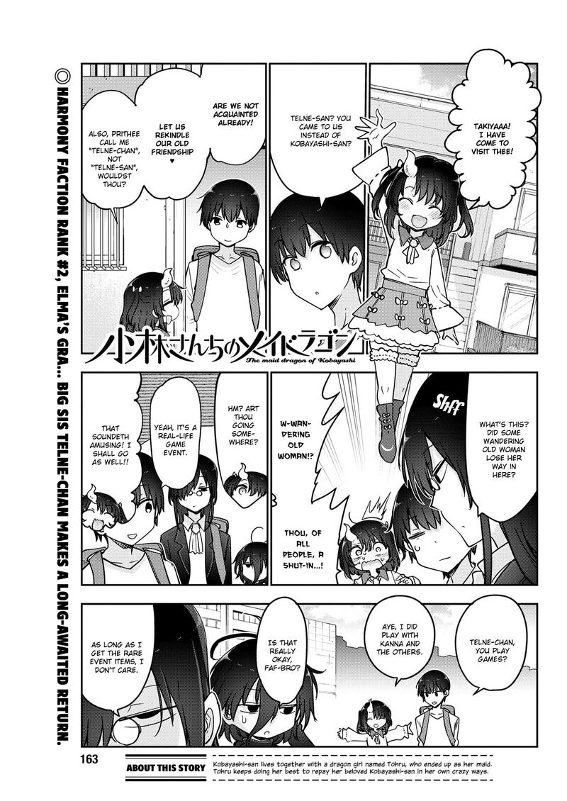 Kobayashi San Chi No Maid Dragon Chapter 181 Page 1