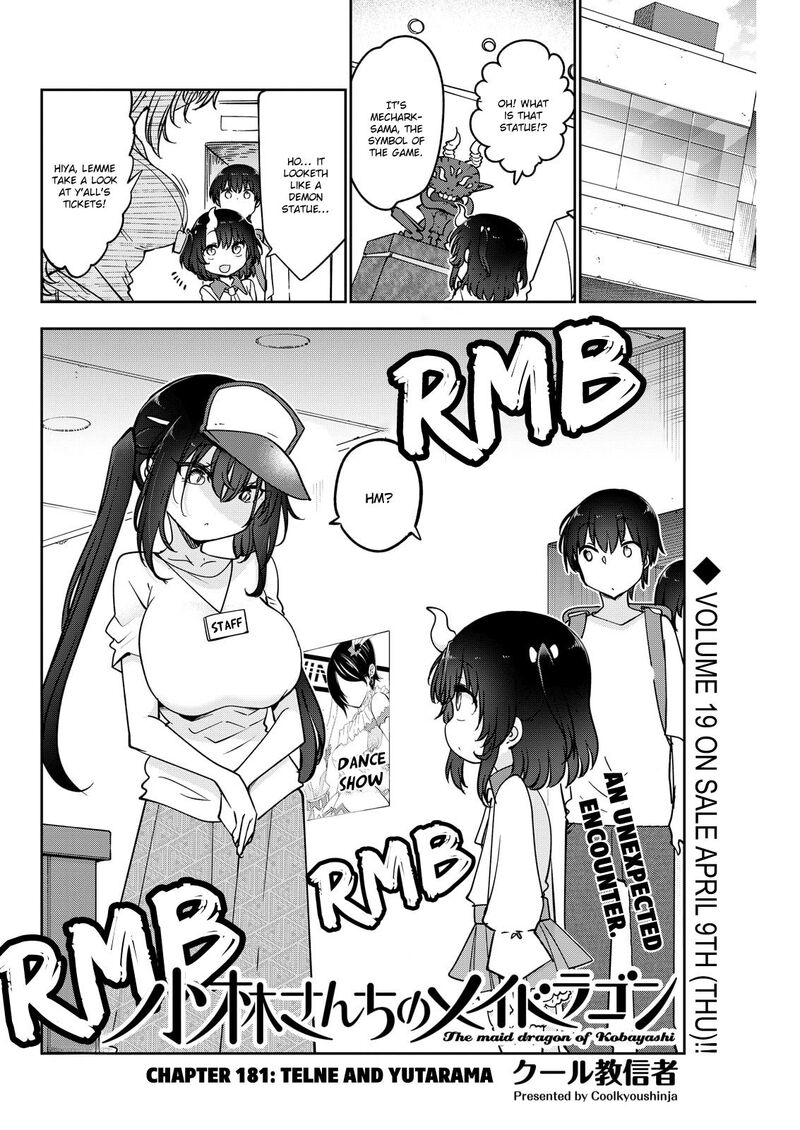 Kobayashi San Chi No Maid Dragon Chapter 181 Page 2