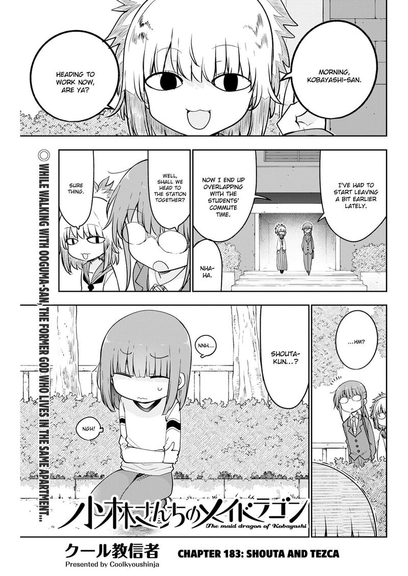 Kobayashi San Chi No Maid Dragon Chapter 183 Page 1